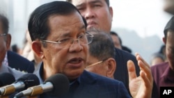 Thủ tướng Campuchia Hun Sen.