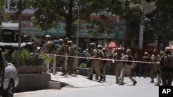 Tấn công tự sát đại sứ quán Iraq ở thủ đô Kabul, Afghanistan, ngày 31/7/2017.