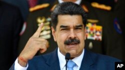 Tổng thống Venezuela Nicolas Maduro. 