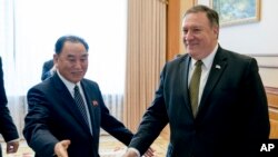 Ông Kim Yong Chol đã có cuộc gặp với Ngoại trưởng Mỹ Mike Pompeo ở Washington