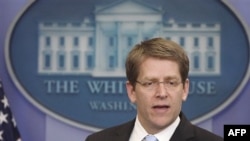 Phát ngôn viên Jay Carney nói rằng Taliban phải buông vũ khí, từ bỏ al-Qaida và cam kết tuân hành hiến pháp Afghanistan để tham gia hòa giải