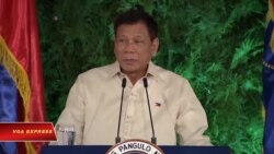 Ông Duterte tuyên thệ nhậm chức tổng thống Philippines