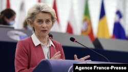 Chủ tịch Ủy ban châu Âu Ursula von der Leyen.