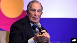 Ứng viên tổng thống Hoa Kỳ Michael Bloomberg.