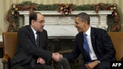 Tổng thống Mỹ Barack Obama và Thủ tướng Iraq Nouri al-Maliki thảo luận về tương lai của mối bang giao giữa hai nước.