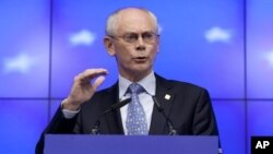 Ông Van Rompuy nói thêm là ông vẫn còn giữ lòng tin vào “tương lai của Việt Nam”