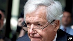 Cựu Chủ tịch Hạ viện Mỹ Dennis Hastert.