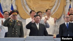 Military parade commemorating 70th anniversary of the Korean War armistice in Pyongyang