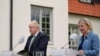 British Prime Minister Boris Johnson visits Sweden