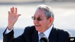 Chủ tịch Cuba Raul Castro.