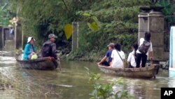 Biến đổi khí hậu sẽ làm mực nước dâng cao, đe doạ nhiều thành phố lớn ở Á Châu, kể cả ở Việt Nam.