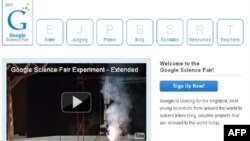 Ứng viên chỉ cần vào trang web 'Google's Science Fair' sẽ có thông tin cho biết cách nạp đơn