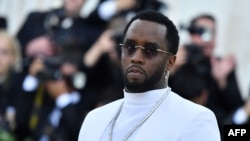 (FILES) Sean "Diddy" Combs arrives for the 2018 Met Gala on May 7, 2018, at the Metropolitan Museum of Art in New York.