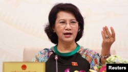 Bà Nguyễn Thị Kim Ngân.