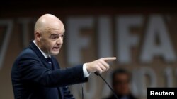 Chủ tịch FIFA Gianni Infantino.