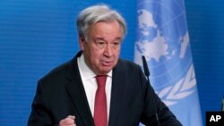 Tổng thư ký Liên Hợp Quốc Antonio Guterres.