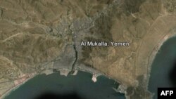 Bản đồ Mukalla, thị trấn ven biển mà tổ chức al-Qaida trên bán đảo Ả rập đã kiểm soát trong một năm qua.