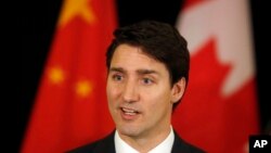 Thủ tướng Justin Trudeau nói ông tin tưởng rằng Tổng thống Donald Trump sẽ nhận thấy rời bỏ NAFTA không phải là lợi ích tốt nhất của người dân Mỹ.