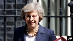 Thủ tướng Anh Theresa May.