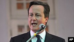 Thủ tướng Anh David Cameron 