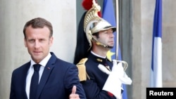 Tổng thống Pháp Emmanuel Macron 