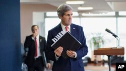 Ngoại trưởng Mỹ John Kerry.