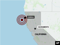 Deprem, California eyaletinin Oregon eyaletine yakın kuzey kesiminde, kıyıya 63 kilometre açıkta meydana geldi.