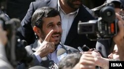 Tổng thống Iran Mahmoud Ahmadinejad.