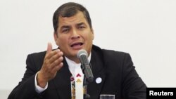 Tổng thống Rafael Correa của Ecuador