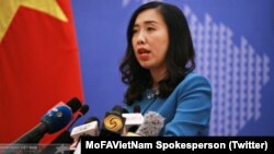 Người phát ngôn BNG Việt Nam Lê Thị Thu Hằng (Twitter MoFAVietNam Spokesperson)