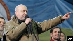 Tổng thống lâm thời Ukraina Oleksandr Turchynov 