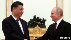 Çin Cumhurbaşkanı Xi Jinping-Rusya Cumhurbaşkanı Vladimir Putin