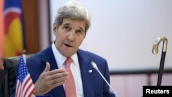 Ngoại trưởng Hoa Kỳ John Kerry phát biểu tại Kuala Lumpur, Malaysia, ngày 5/8/2015.