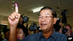 Thủ tướng Campuchia Hun Sen.