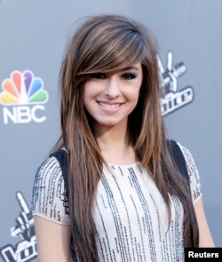 Ca sĩ Christina Grimmie.