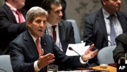 Ngoại trưởng Hoa Kỳ John Kerry đã chủ tọa cuộc họp cấp bộ trưởng của Hội Đồng Bảo An LHQ để bàn về Iraq.