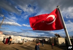 Gaziantep İslahiye'deki Suriyeli mülteci kampı