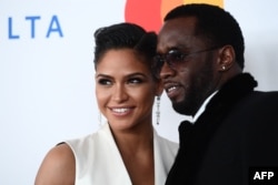 Sean Combs ve o dönemdeki model ve şarkıcı kız arkadaşı Cassie Ventura- 2018.