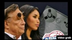 Ông Donald Sterling và người bạn gái Stiviano