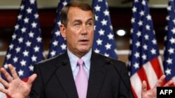 Trưởng khối thiểu số Hạ viện, Dân biểu John Boehner của đảng Cộng hòa tuyên bố không chấp nhận bạo động và đe dọa