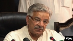 Bộ trưởng Quốc phòng Pakistan, ông Khawaja Asif