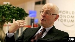 Ông Klaus Schwab, sáng lập viên của Diễn đàn Kinh tế Thế giới nói tốc độ của thay đổi và những sáng kiến công nghệ diễn ra theo một thực tế mới nhanh chóng và sáng tạo