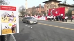 Türkiye Büyükelçiliği Önünde 'Güneydoğu' Protestosu