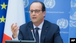 Fransa Cumhurbaşkanı François Hollande