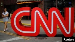 Ảnh minh họa hình logo của CNN.