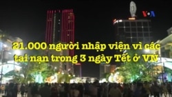 21.000 người nhập viện vì các tai nạn trong 3 ngày Tết ở VN