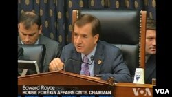 Dân biểu Ed Royce, Chủ tịch Ủy ban Đối ngoại Hạ viện Hoa Kỳ