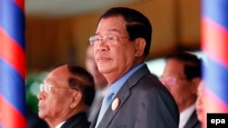 Thủ tướng Campuchia Hun Sen.