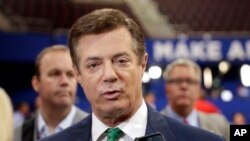 Cựu Chủ tịch chiến dịch tranh cử của ông Trump, ông Paul Manafort.