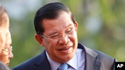 Thủ tướng Campuchia Hun Sen.